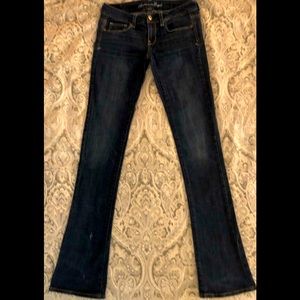 American Eagle dark wash, boot cut, size 4, inseam 33” 🌸